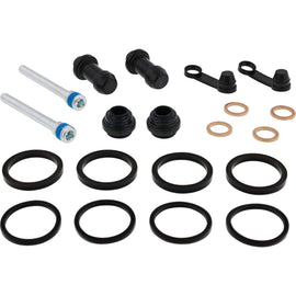 All Balls front caliper rebuild kit 42028-07 for brake system, includes components for brake caliper maintenance.