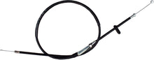 Load image into Gallery viewer, Motion Pro black vinyl throttle cable 70-2079 for motorcycle control lines, featuring durable construction and flexible design.