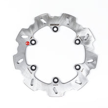 Load image into Gallery viewer, Rear braking rotor by Braking, part number 32-2624, showing the smooth metal surface and vented design for effective braking.