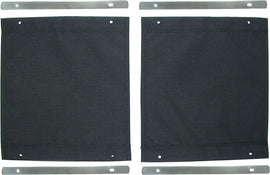 Pair of HardDrive luggage saddlebag covers with tether straps, model OE#53567-93, designed for motorcycle hard drive storage.