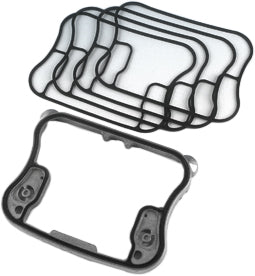 James Gasket rocker cover gasket set for Harley 883 and 1200 XL, 5-pack of rubber seals with part numbers 17354-89 and 681-5274