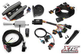 XTC Power Products auto turn signal kit with billet lever and front DRL lights, vehicle illumination accessories, part number 630-1398.