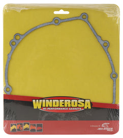 Vertex Kawasaki clutch cover gasket, an outer seal with a black rubber edge, designed for Kawasaki motorcycle clutch covers.
