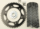 VORTEX - Sprocket/Chain Kit Stl/Alu 15/48t Blk Rx3 520-108l Blk - 3-CK6339