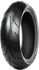 Shinko 017 Peak Rear Tire 190/55ZR17 75W radial tire with tread pattern and sidewall details for motorcycle use