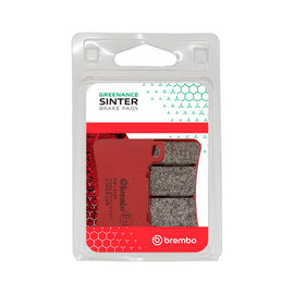 Brembo Prime Sa brake pads sintered 177-0137, automotive brake components with metal backing and friction material for stopping power.