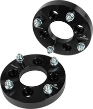 Load image into Gallery viewer, Open Trail open trail wheel spacer adapter 1 inch 4/110 to 4/137 with 12mm x 1.5mm bolt visible on the product.