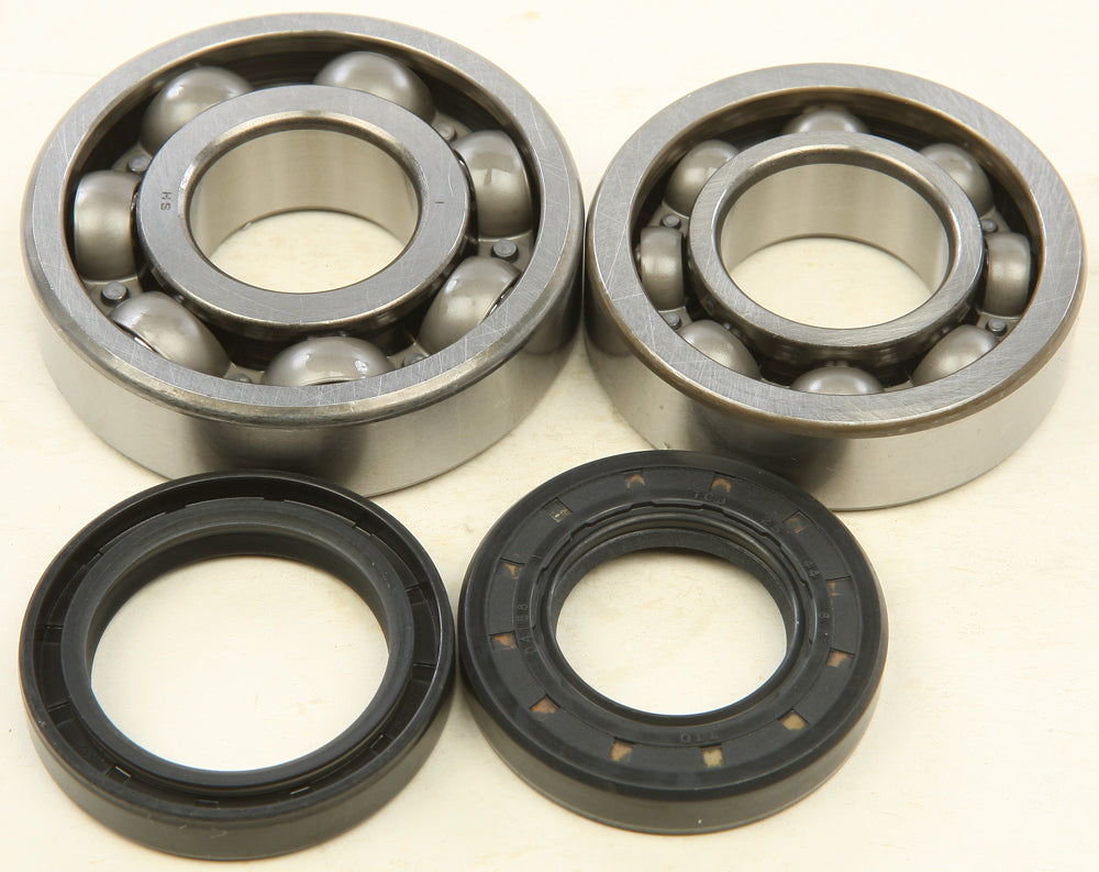 All Balls engine crankshaft bearing and seal kit 22-41043 with various seals and bearings, designed for engine repair and maintenance.