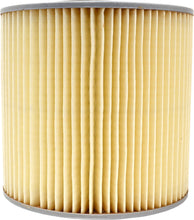 Load image into Gallery viewer, Emgo air filter 78-9618 showing rectangular filter element with black frame and pleated filtering material for motorcycle air intake