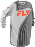 Fly Racing - Youth F-16 Jersey Grey/Orange Ym - 378-223YM