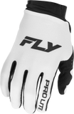 Fly Racing - Pro Lite Gloves White/Black Xl - 379-045X