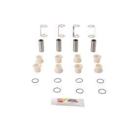 Pivot Works lower rear A-arm kit 52-1425 with hardware and fittings for motorcycle suspension repair.
