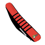 DCOR - Seat Cover Geico Replica Black/Red W/Ribs - 862-10461