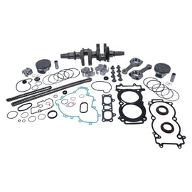Vertex Complete Engine Rebuild Kit for Pol WR00009, showing engine components and rebuild parts laid out.