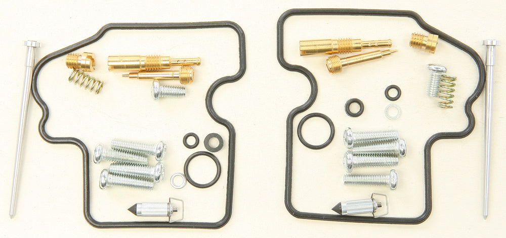 All Balls carburetor repair kit for fuel system, includes gaskets and components, designed for intake and carburetor maintenance.