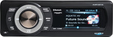 Load image into Gallery viewer, Aquatic AV Bluetooth USB MP3 media player compatible with Sirius/XM, shown with control interface and connectivity ports.