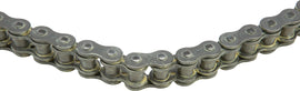 Fire Power O-Ring Chain 100-foot roll showing black metal links, durable chain for industrial or agricultural use.