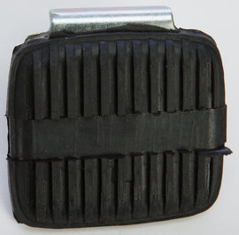 HardDrive small brake pedal pad for FXST and FXDWG motorcycles, foot control part 84-17, black rubber surface with textured grip