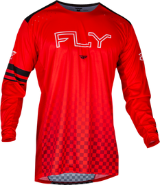 Red Fly Racing Rayce bicycle jersey in XL size with stylish race-inspired design, lightweight and breathable fabric.