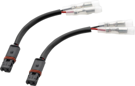 Pair of RIZOMA turn signal cable kits for electrical systems, featuring connectors and wiring components.
