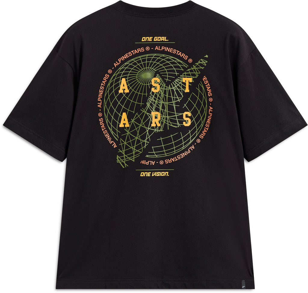 Latitude Oversized Ss Csf Tee Black Sm