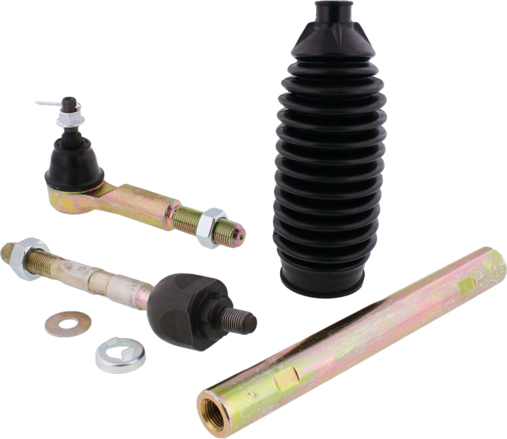 All Balls suspension tie rod end kit, model HON 251-1126, showing black metal components and ball joint for Honda vehicles.