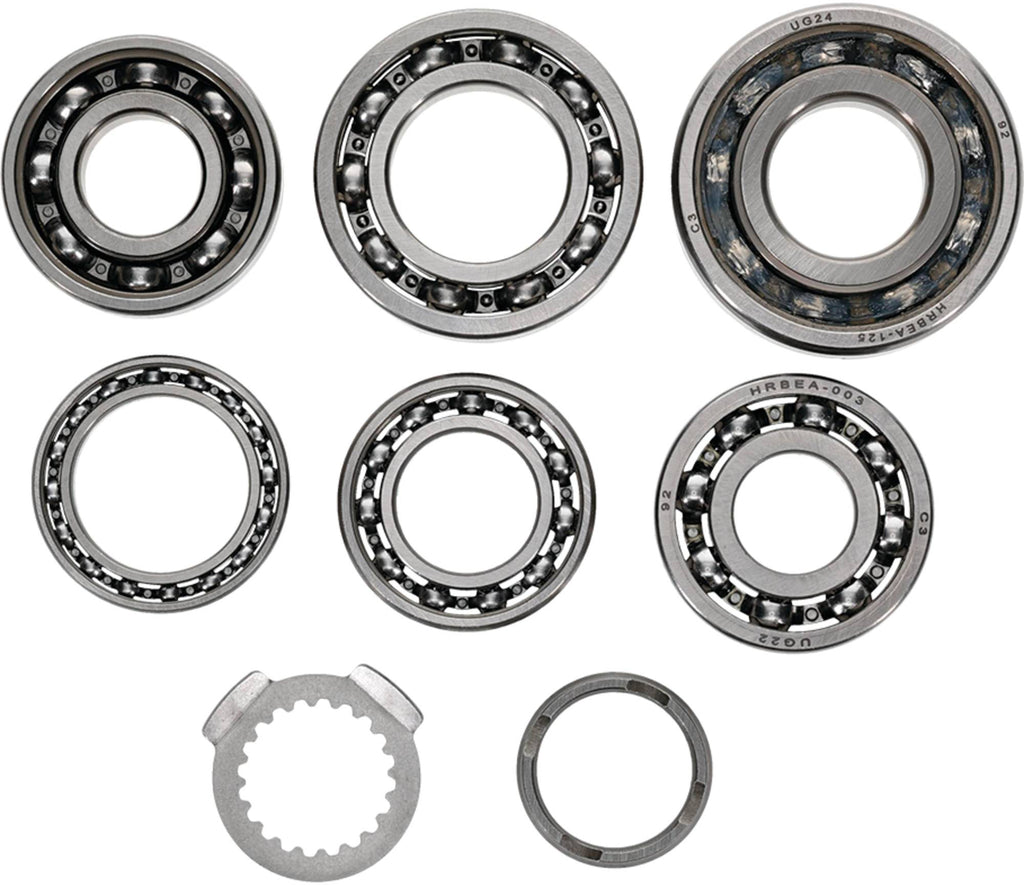 Hot Rods transmission bearing kit 421-HR00162 for drive systems, featuring multiple bearings arranged in a box.