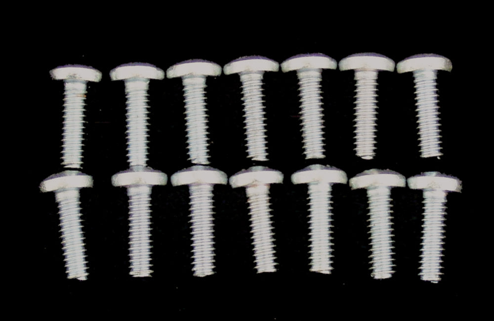 ModQuad 14-piece plastic fender set with stainless bolt kit, includes fittings and fasteners for motorcycle or dirt bike.