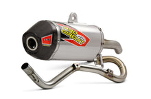 Load image into Gallery viewer, Pro Circuit T6 Exhaust System for motocross bikes, featuring a sleek stainless steel design and high-performance exhaust pipe.