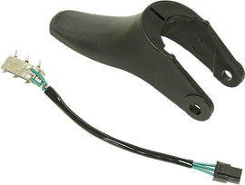 SP1 throttle lever with thumb warmer for Yamaha A/C, featuring ergonomic design and durable construction for motorcycle control.