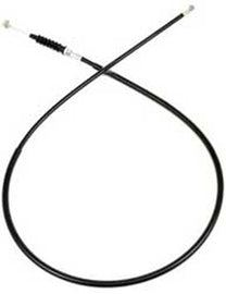 bbr brake cable 80-9606 for hydraulic control lines, showing the black cable with metal fittings and protective sheathing