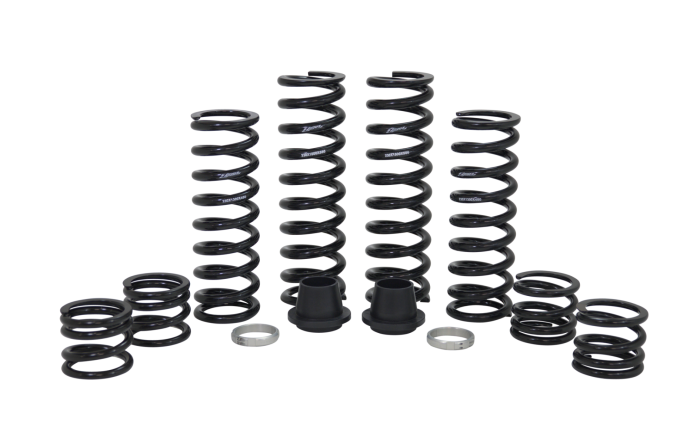 Z Broz Racing full spring suspension kit for Polaris Xpedition 2-seat, part number 249-6030, with springs and suspension components.
