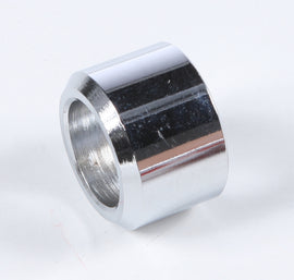 HardDrive chrome drive axle spacer, 3/4 inch by 0.75 inch, used for vehicle axle assembly, chrome finish, model 41196-83.
