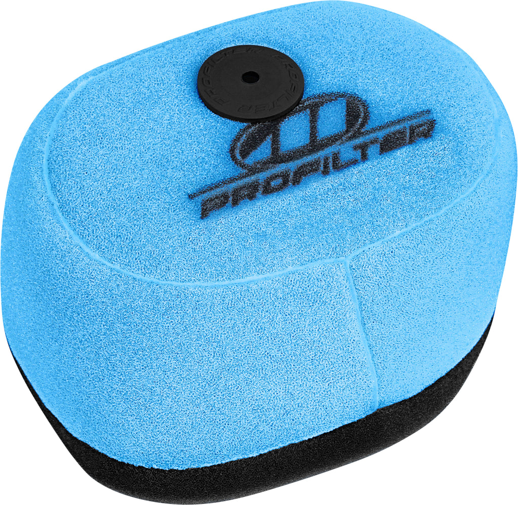 Pro Filter air filter, ready-to-use pre-oiled, for enhanced air filtration, shown in the product image.