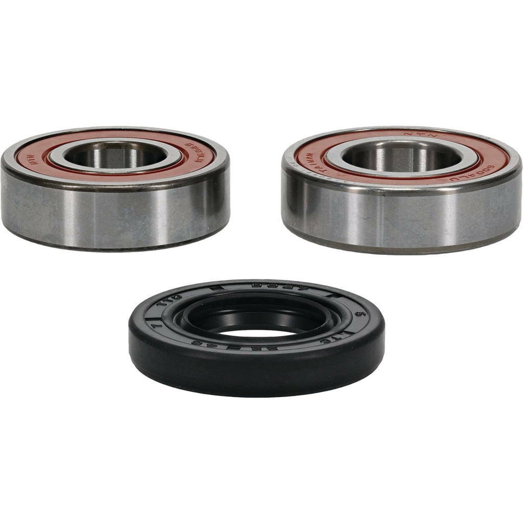 Pivot Works premium wheel bearing kit for drive systems, featuring high-quality bearings and components for reliable performance.