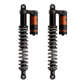 Fox 1.5 Podium RC2 Utility Shocks for ATV suspension, showing durable shock absorbers with mounting hardware.