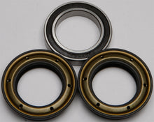 Load image into Gallery viewer, All Balls drive wheel bearing and seal kit 22-51365 with multiple bearings and seals arranged for motorcycle or vehicle maintenance.