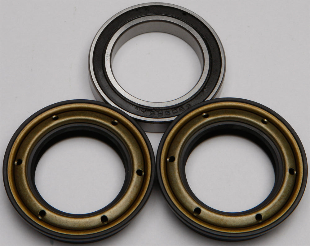 All Balls drive wheel bearing and seal kit 22-51365 with metal seals and bearings, designed for motorcycle or vehicle wheel assembly.