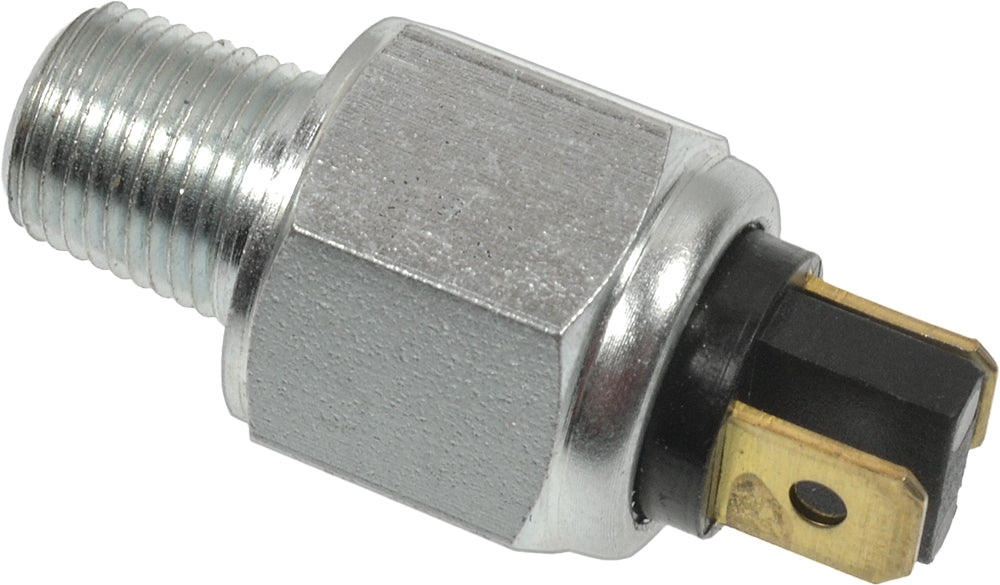 Heavy-duty SMP hydraulic rear stoplight switch with wiring and mounting components for industrial vehicle applications.