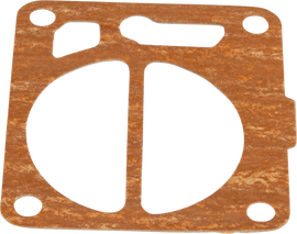 Mikuni Damper Gasket 13-0107 for intake, carb, and fuel system, shown in black with detailed surface texture.