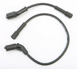 Moroso Ignition Wires Spiral Core Set for XL 07-19, black electrical wires with spiral insulation, compatible with various engine models.