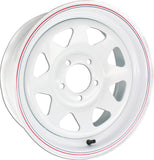 AWC - 8 Spoke Steel Trailer Wheel 15