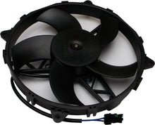 Load image into Gallery viewer, All Balls Cooling Fan 22-01006 for engine, black plastic with mounting points, designed for optimal cooling and engine performance.