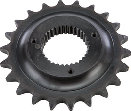 HardDrive 22-tooth transmission sprocket for XL 91-up models, showing the metal sprocket with gear teeth.