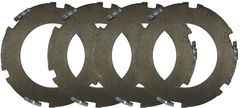 ALTO Kolene steel clutch plate pack for Harley Big Twin 68-83, model 810-4143, showing multiple steel plates in a pack.