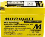 Motobatt - Battery Mbt4bb Sealed Factory Activated - 491-1021