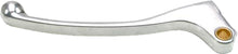 Load image into Gallery viewer, Motion Pro clutch lever in silver, showing close-up of the ergonomic design and mounting point for motorcycle clutch control.