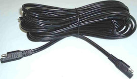 Battery Tender extension lead, 12.5-foot length, with connectors for automotive and battery maintenance tools.