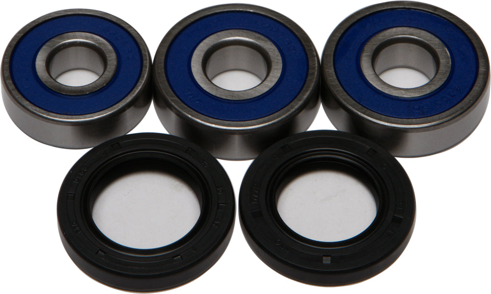 All Balls Drive Wheel Bearing and Seal Kit 22-51324, showing metal bearings and rubber seals for vehicle wheel assembly.