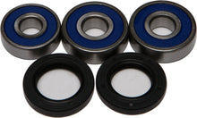 Load image into Gallery viewer, All Balls Drive Wheel Bearing and Seal Kit 22-51324, showing metal bearings and rubber seals for vehicle wheel assembly.